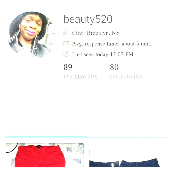 Follow me on vinted