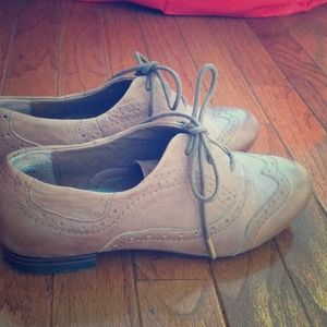 💛 Light brown oxfords💛