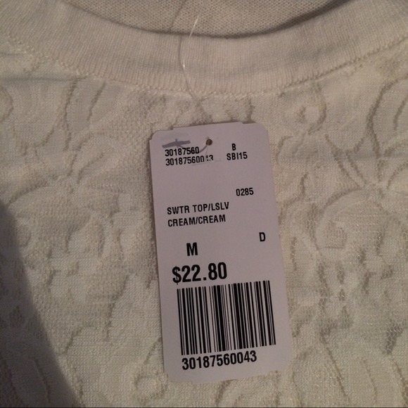Lace sweater from forever 21
