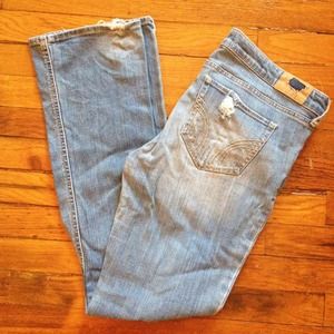 Distressed Hollister jeans
