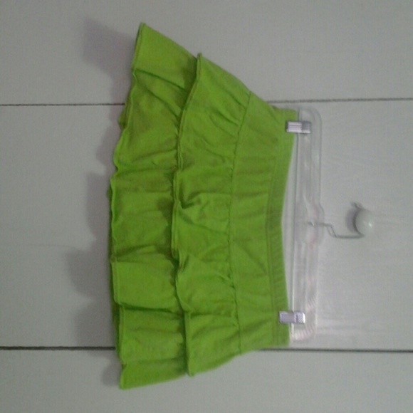 Green skort