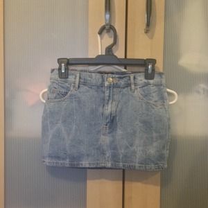 Denim Mini Skirt