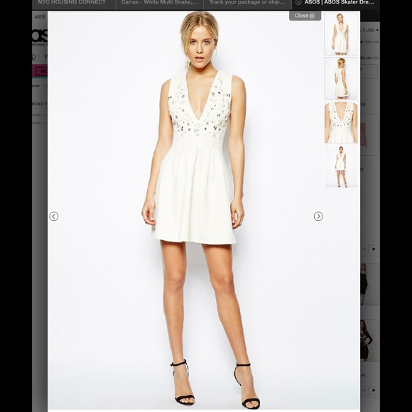 ✳️Reduced ASOS dress with lace embellishment