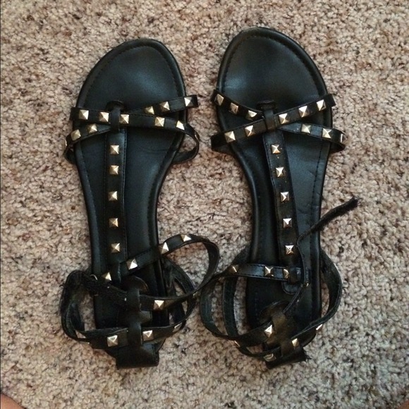 🚫SOLD🚫Black gladiator sandals