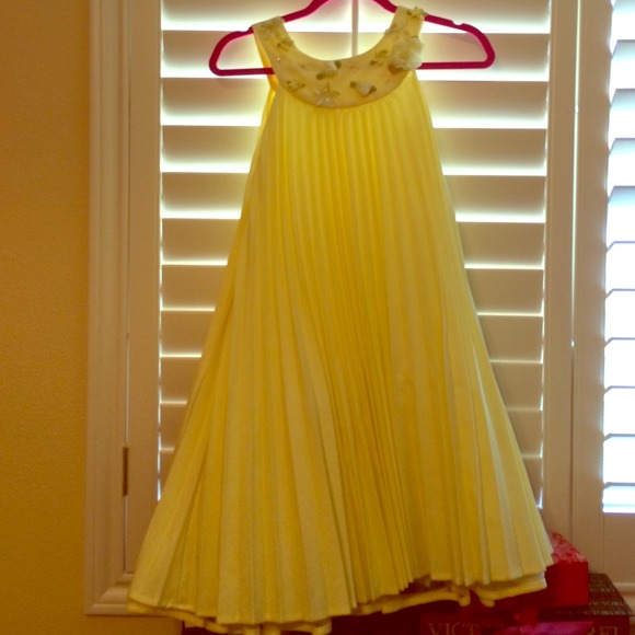 bonnie jean yellow dress