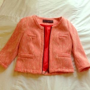 Zara cropped jacket