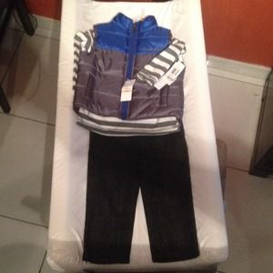Boys 3piece set 12 mos. 10% MARKDOWN!!