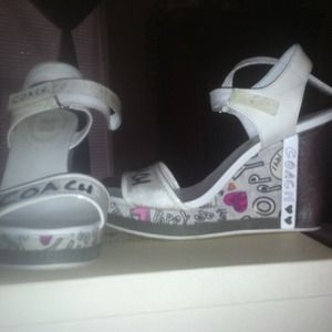 Coach wedge sandals