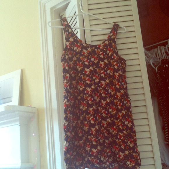 Floral cotton dress