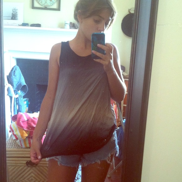 Gradient tank with cut back