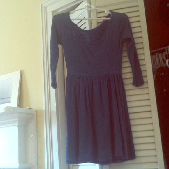 Denim looking dress