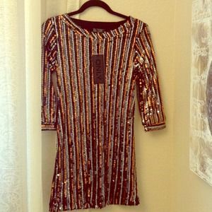 💥REDUCED PRICE💥Sequins cocktail dress!