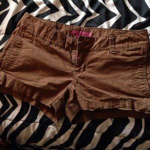 Brown shorts