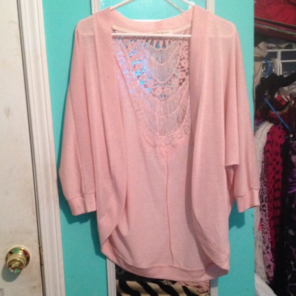 Pink Cardigan