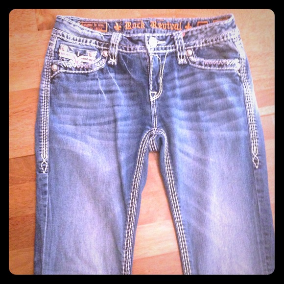 Rock Revival Jeans!! W29 Inseam 35 1/2"