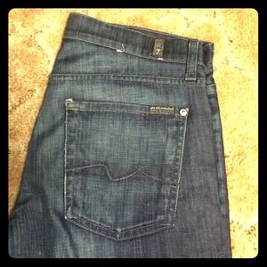 Men's 7 for all mankind "standard" denim jeans