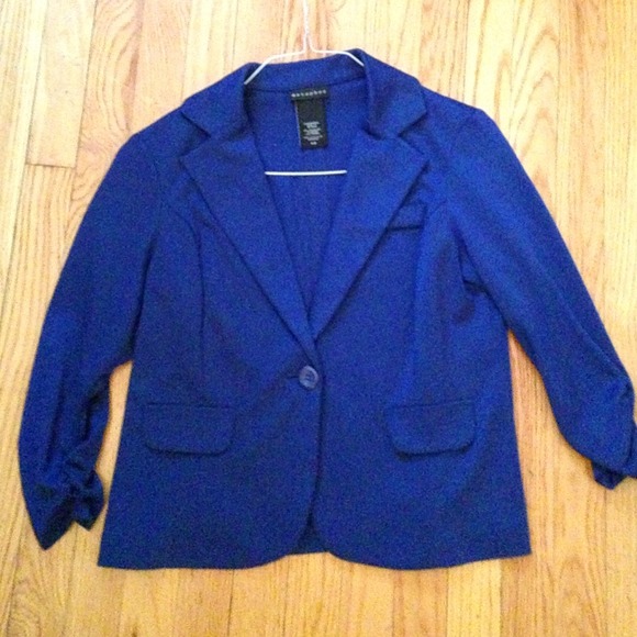 Metaphor Jackets & Blazers - Blue stretchy blazer