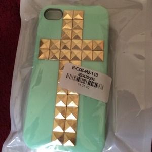💕Cross studded iPhone 4 case 💕
