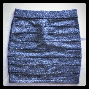 **SOLD**New with tag black dress with shiny silver