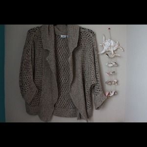 Open cardigan