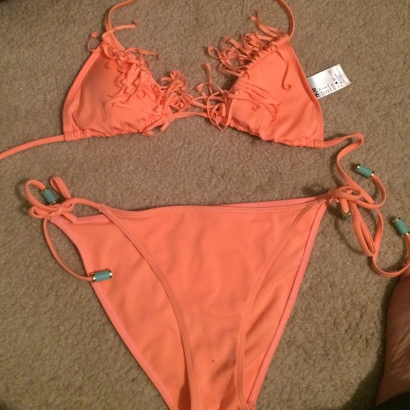 H&M FRINGE BATHING SUIT