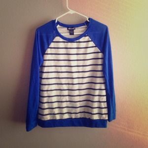 Long sleeve striped shirt!