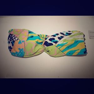 Animal print bandeau