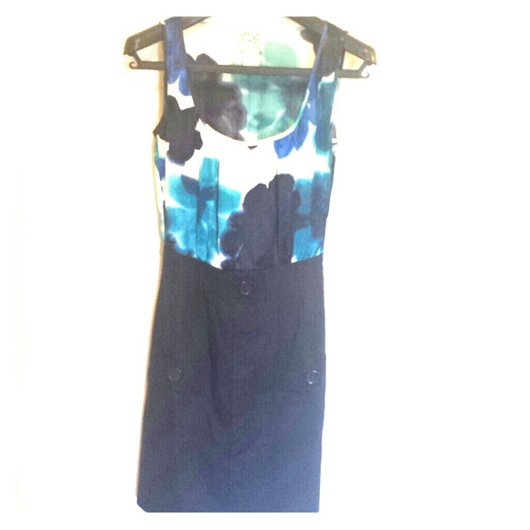 Anthropologie silk top dress