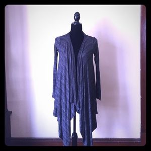 Draped grey pinstripe RESERVED