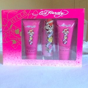 Ed Hardy Perfume, Body wash & Lotion