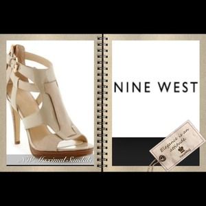 Nine West NWMaximal Beige Sandals