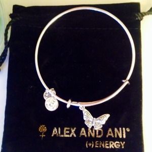 Alex and Ani Butterfly Bangle