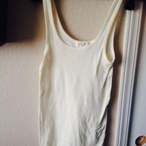 Tank tops ( white, yellow, orange)