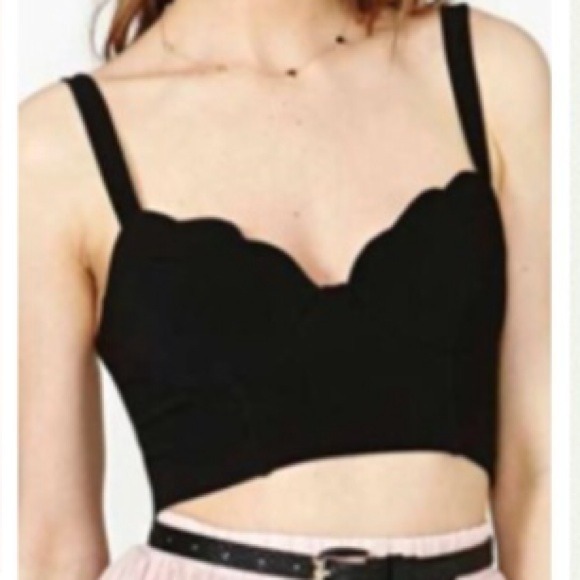Nasty Gal Tops - Nasty gal crop top and black Lacey top