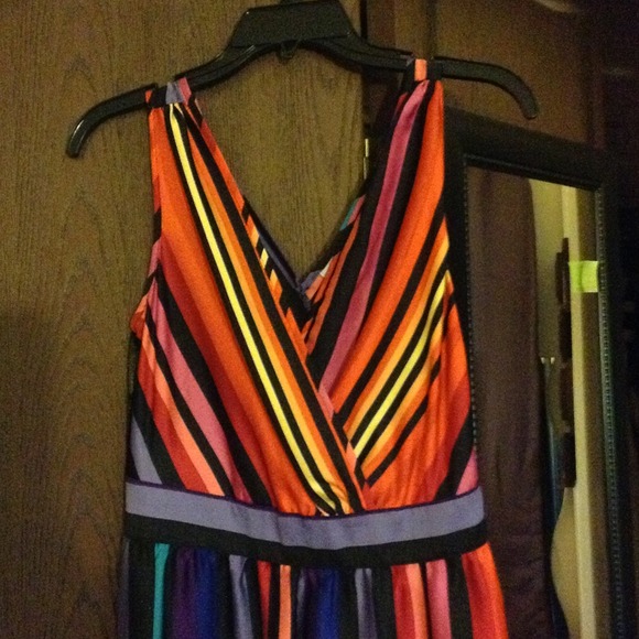 Colorful maxi dress - Picture 2 of 2