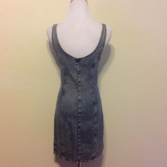 BUNDLED! Jean zip up dress - Picture 2 of 3