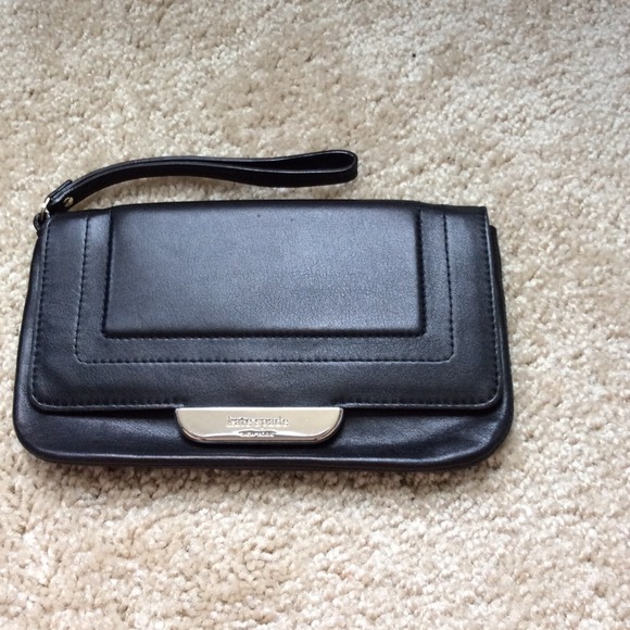 Kate Spade Leather Flap Wristlet - Picture 1 of 3