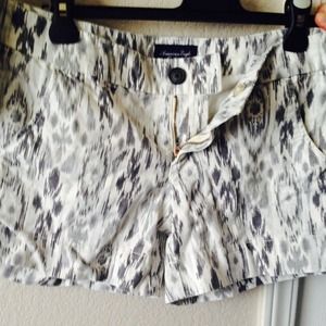 Tribal print festival shorts