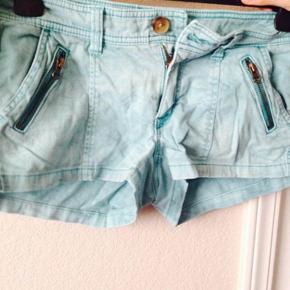 Light blue shorts