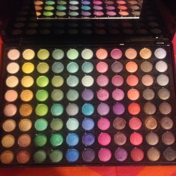 88 color palette shimmer eyeshadow