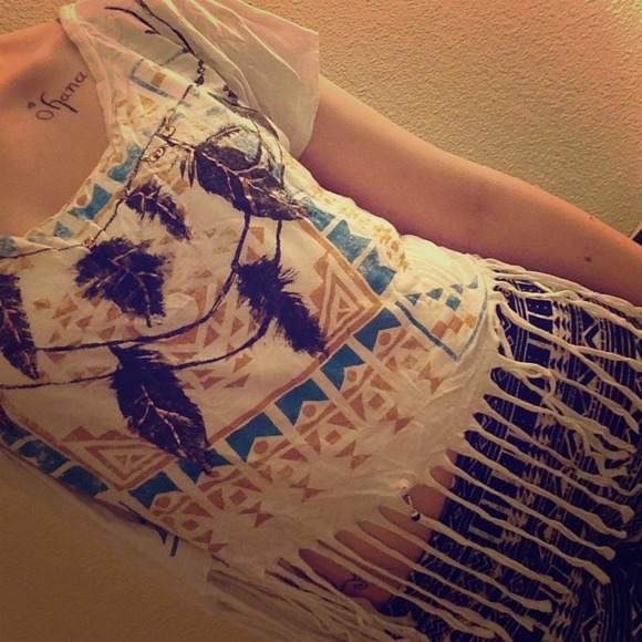 Fringe shirt
