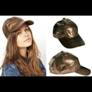 ASOS gold cap. BRAND NEW! Never worn.