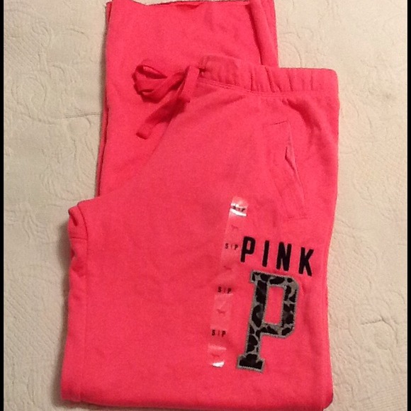 PINK Victoria's Secret Pants - PINK VICTORIA'S SECRET BOYFRIEND FIT SWEATS