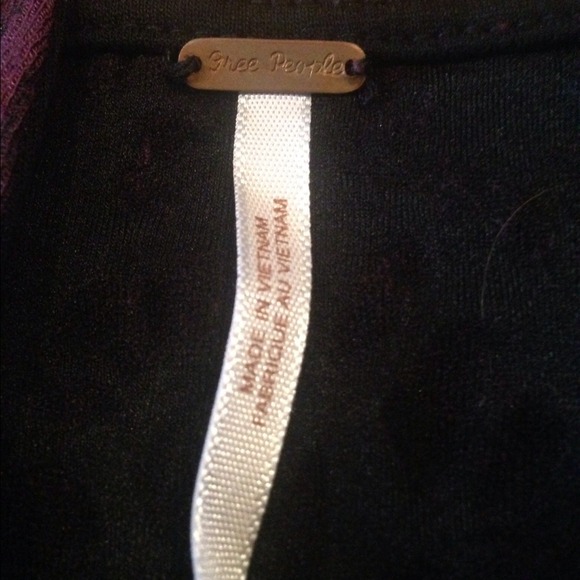 Free People form fitting purple dress - Picture 2 of 4