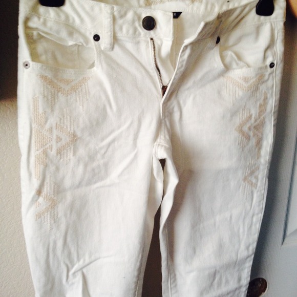 White jeans