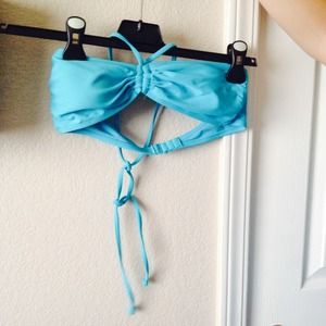 Light blue bikini top