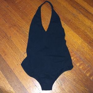 Halter body suit