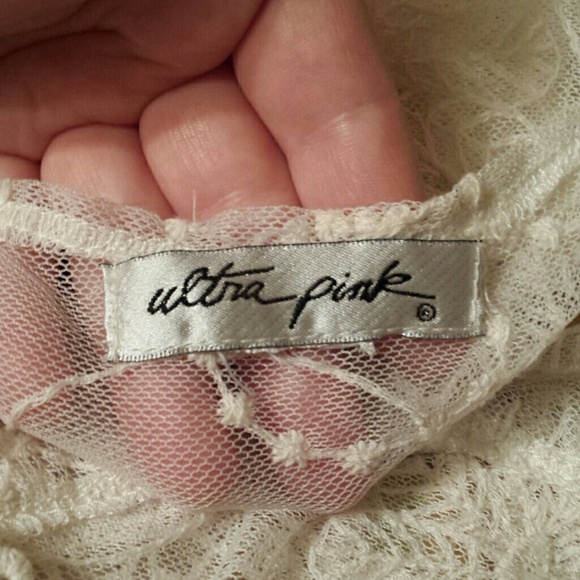 Cream lace blouse!!!! - Picture 3 of 4