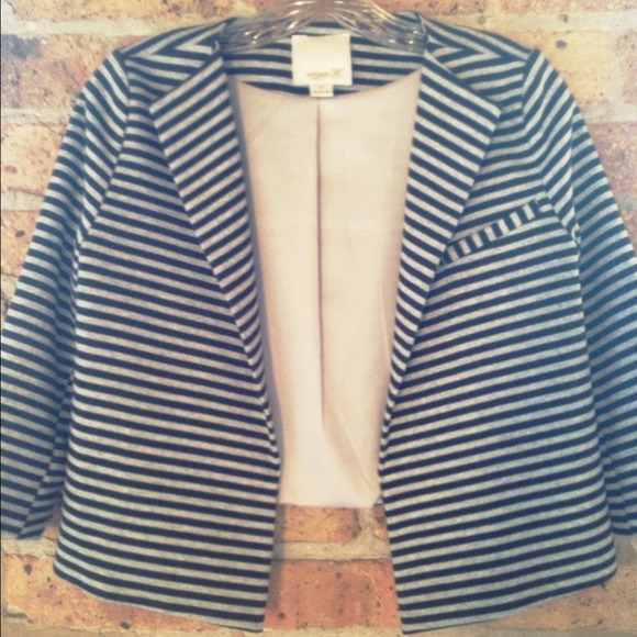 Aryn K striped blazer
