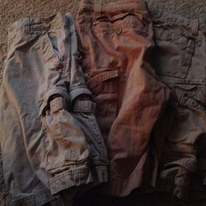 3 pairs of Urban Up cargo shorts 100% cotton